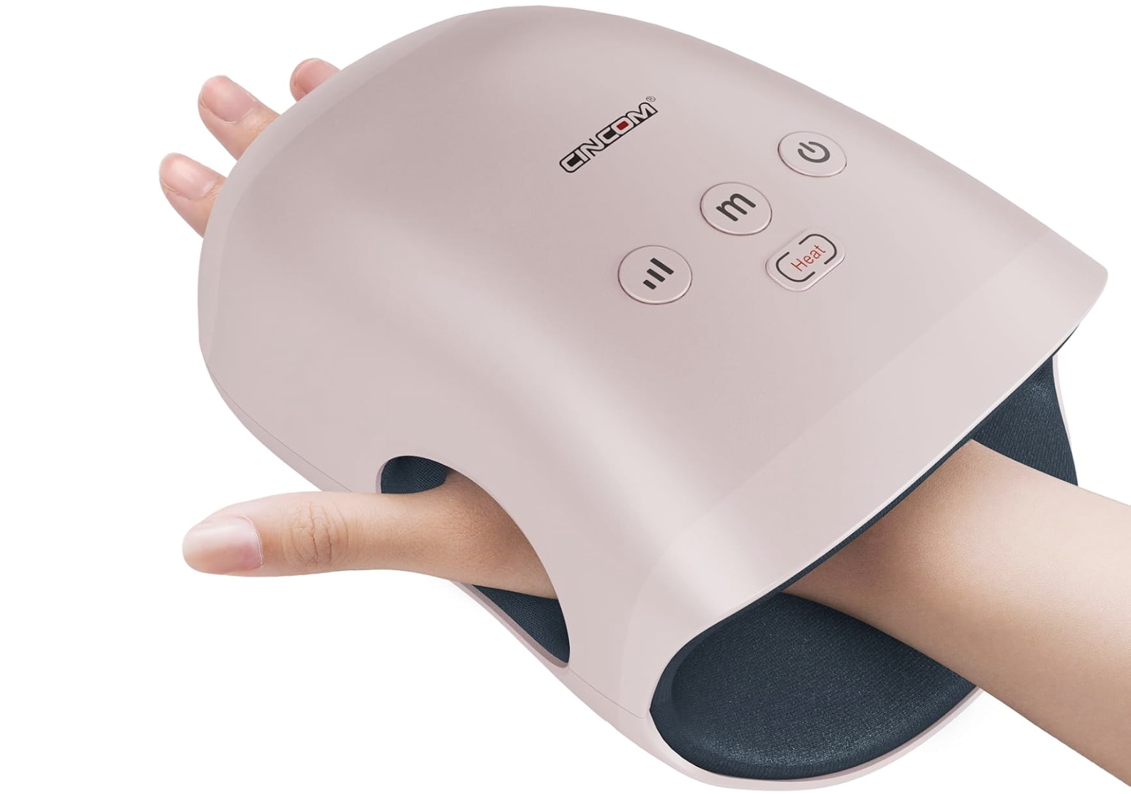 Cordless Hand Massager with Heat and Compression
