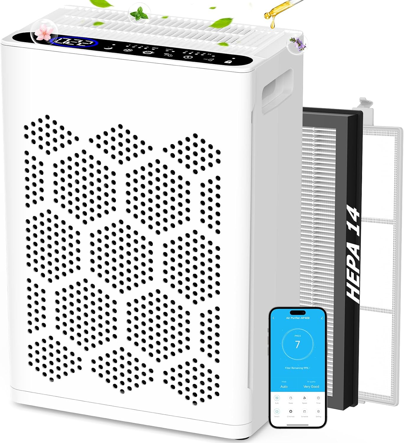 Large Room Air Purifier (HEPA 14)