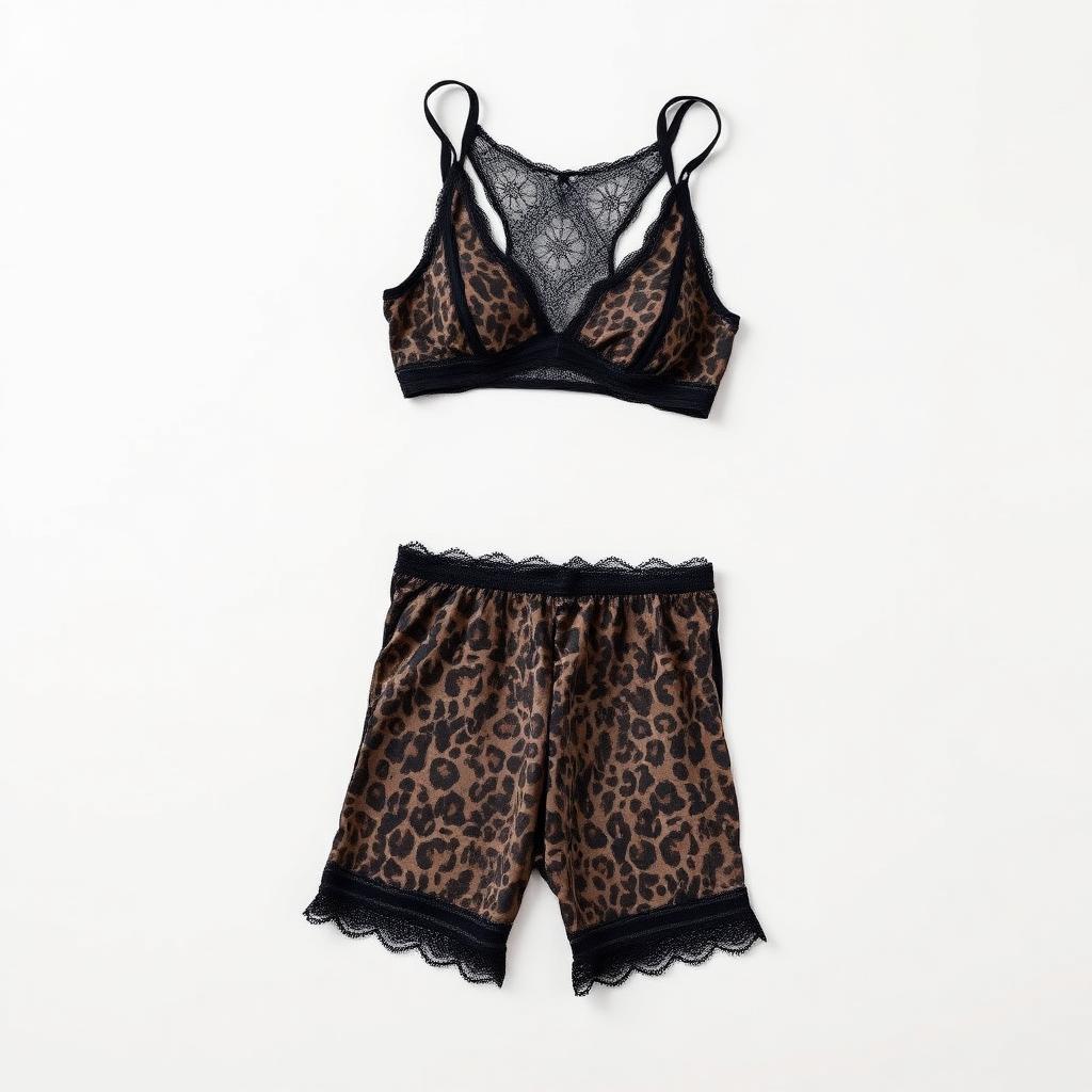 Mesh Lingerie Set for Women — Wireless Bra and Panty Set, S-XXL